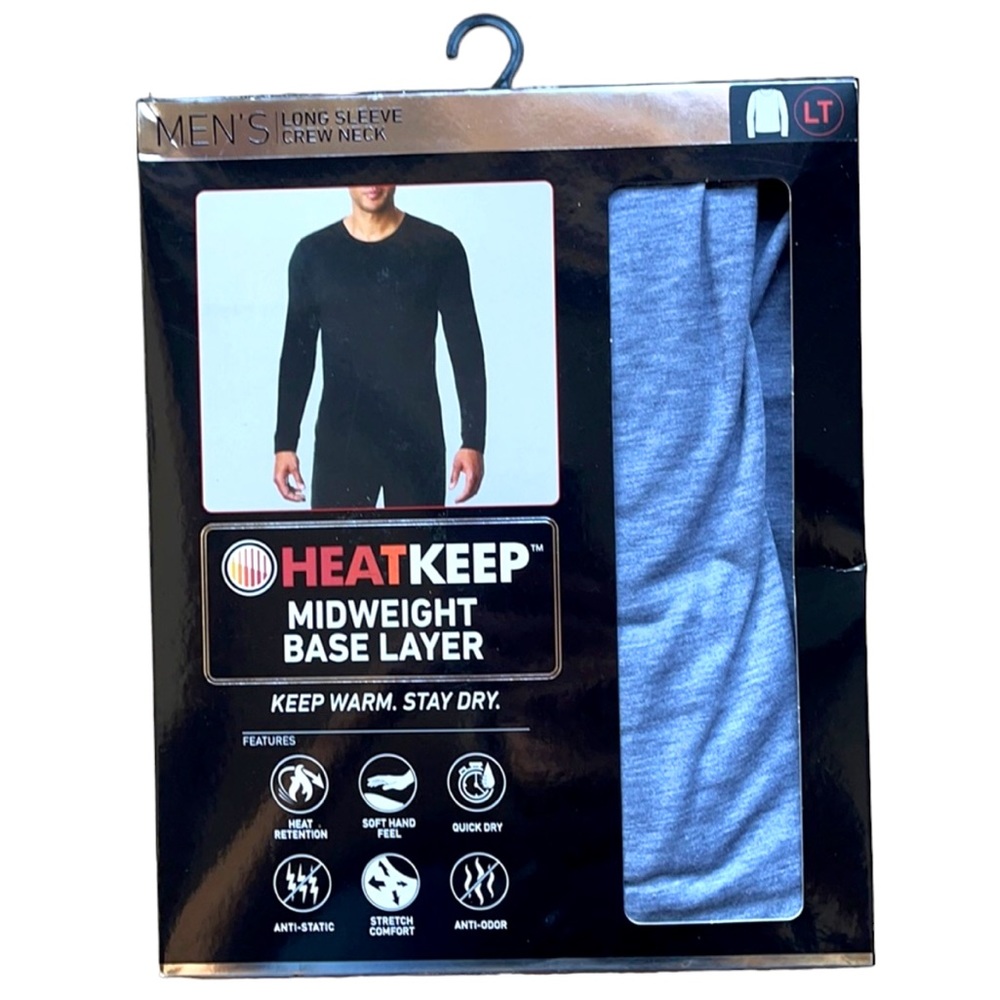 Heat Keep Mid weight Base Layer Shirt